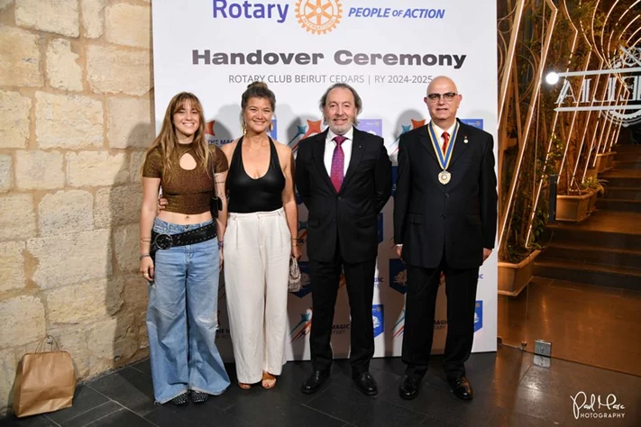 Rodolphe Melki: President of the Rotary Club of Beirut Cedars